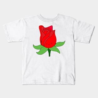 Cute Rose Kids T-Shirt